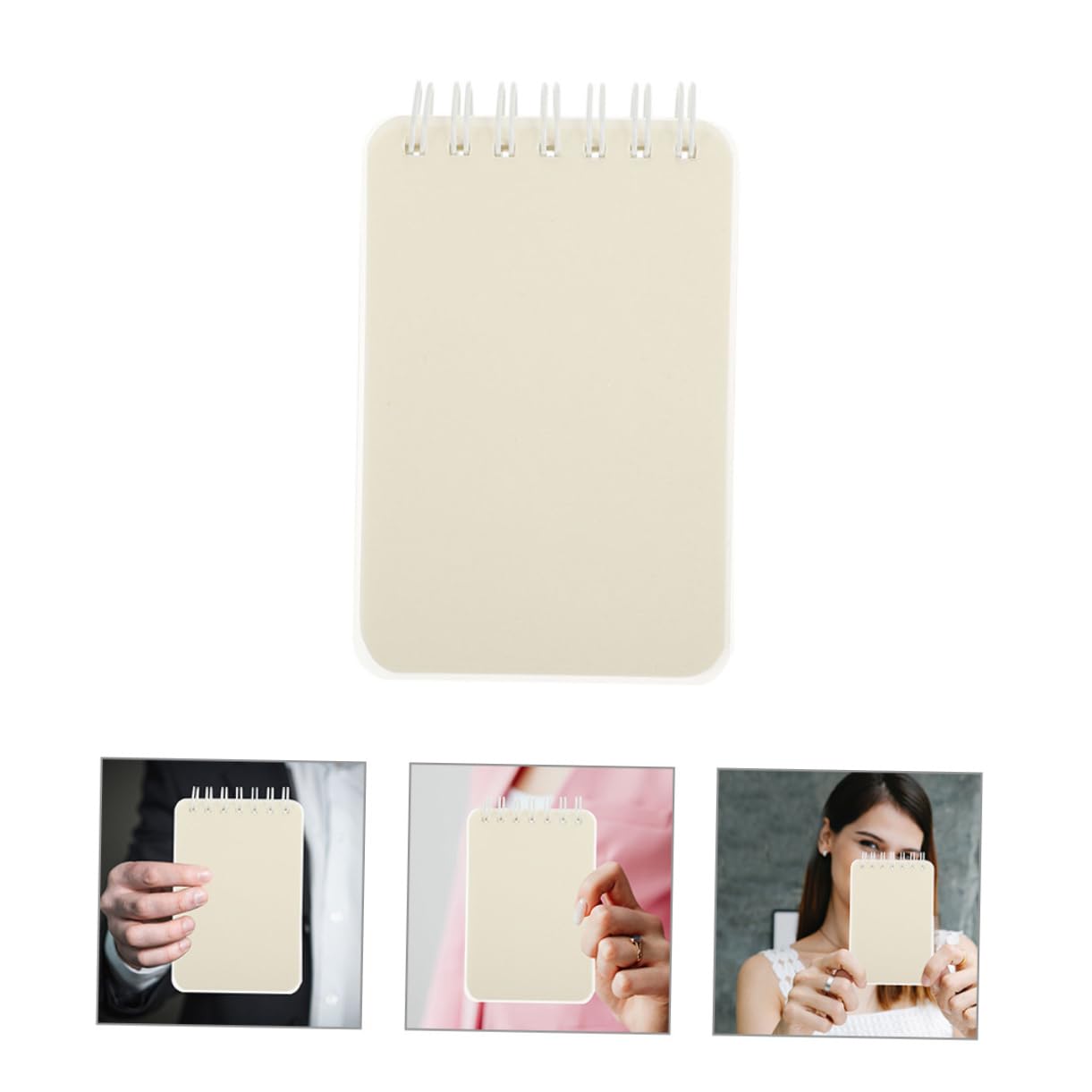 Gadpiparty 5 Set Libro A Spirale Quaderni Per La Scuola Tascabile Tascabile Blocchi Da Disegno Per Adulti Mini Stazionario Memo Blocco Note Piccolo Blocchi Per Schizzi Carta Bianca 6 Pezzi*5