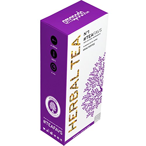 amapodo Kräutertee 80g Tee Kräuter lose Grüner Tee Ingwer Süßholz Wurzel Orange Rotklee 100% Natürlich ohne Zucker Zusatz