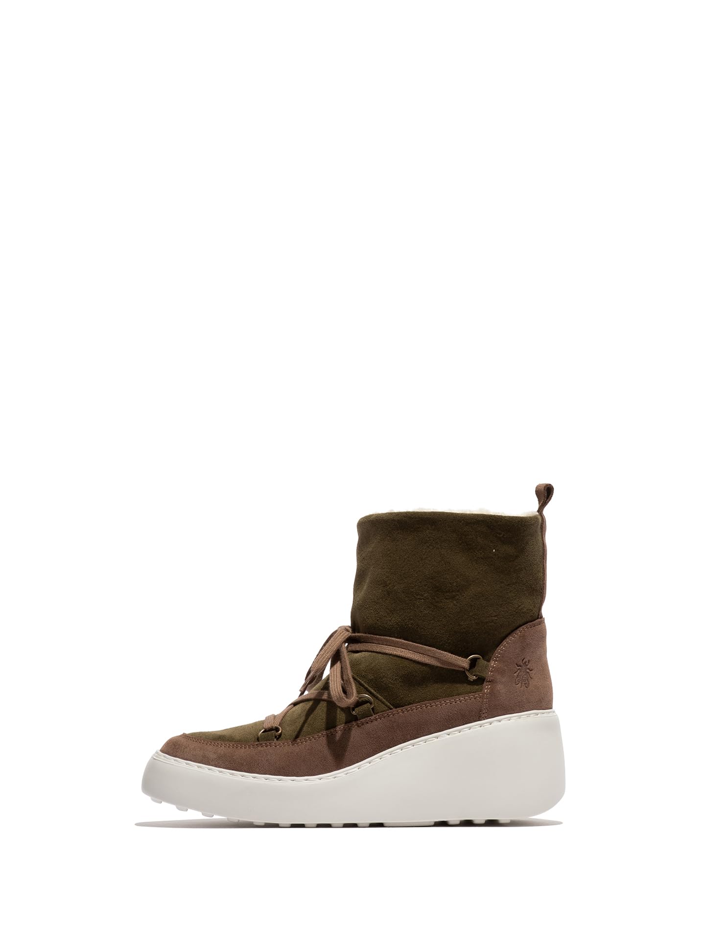 Fly London Women's DERE725FLY Fashion Boot, Taupe/Aspen, 2 UK