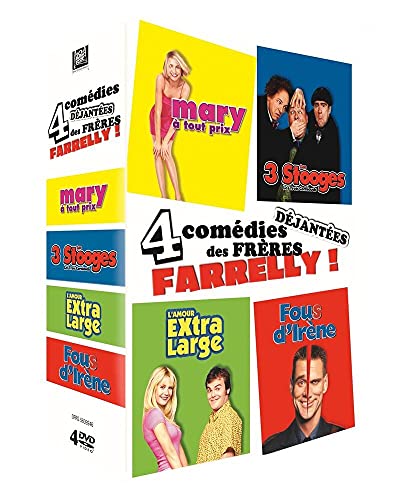 Coffret Farrelly : Mary A Tout Prix ; L'Amour Extra Large ; Les 3 Stooges ; Fous D'Irene