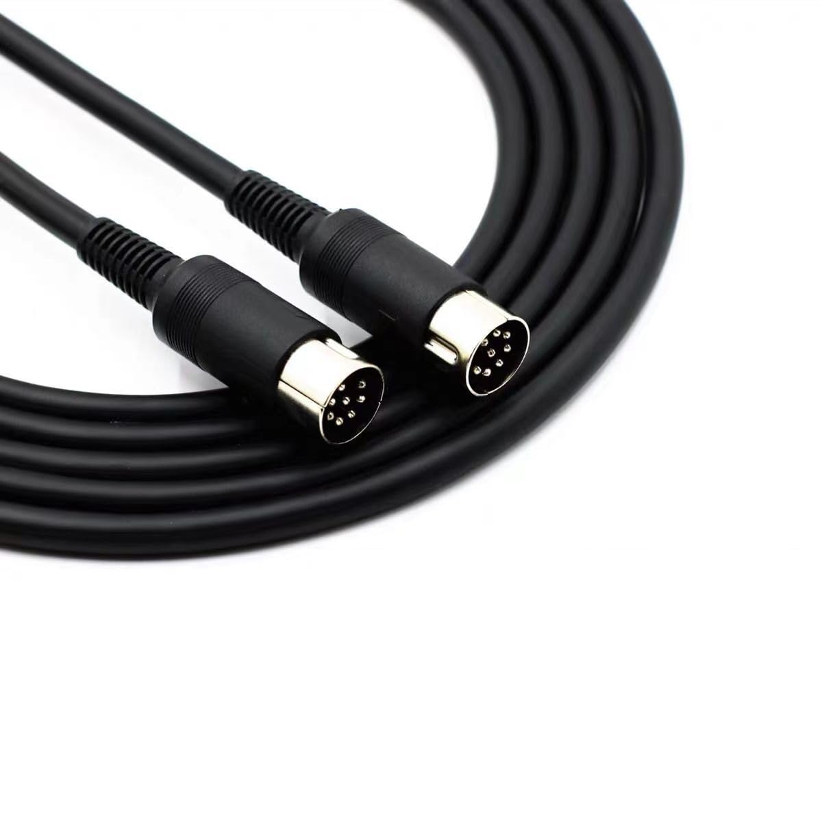 gran cable de audio de altavoz DIN de 8 pines (macho a macho) para Bang & Olufsen b & O beolab POWERLINK MK2, pedal peavey sanpera y Monster Clarity HD Model one (33 FT)