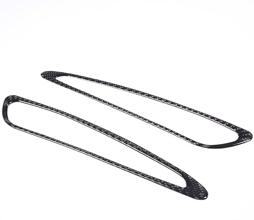 Miniatura 6 de Daeiclru Cubierta de fibra de carbono suave para cubierta de ventilación de aire para Toyota Supra GR A90 A91 MK5 2019-2022, marco de ventilación de