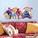 RoomMates Trolls Movie Peel And Stick Giant Wall Decals