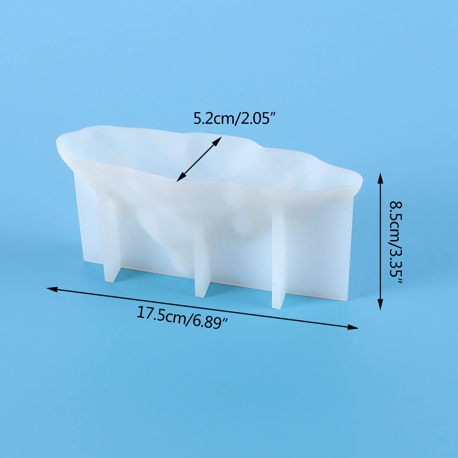 Landscape Simulation Silicone Mold Decorative 3D Mountain for Resin Mold for Painting Clay Jewelry