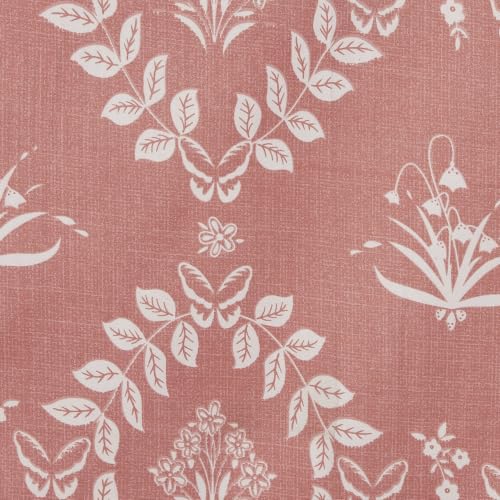 Image of Dreamscape Microfibre Wrinkle & Fade Resistant King Fitted Bedsheet with 2 Pillow Covers - (Size 72 x 78 inches, TC, Colour - Coral)
