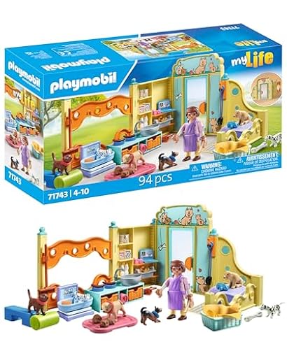 PLAYMOBIL | My Life | Casa de Cachorros | Juguetes para niños | Figuras de Animales | para niños a Partir de 4 años | 71743 | Ya disponible en tu tienda friki favorita! En mundofriki.es!