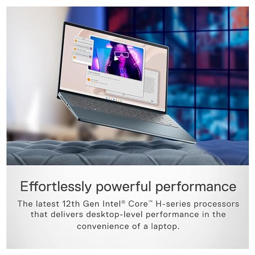 Image of DELL Inspiron 14 Plus 7420 Laptop, 14 inch 2.2K Display, Intel Core i7-12700H, 40 GB DDR5 RAM, 2 TB PCIe SSD, Intel Iris Xe, Backlit Keyboard, Windows 11 Pro, Atlantic Green