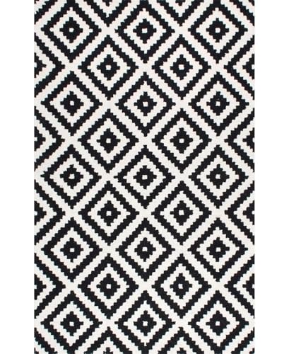 Image of Hand Tufted Wool Carpets Anti Shedding Rug Modern Carpets for Living Room Size 8x11 Feet
