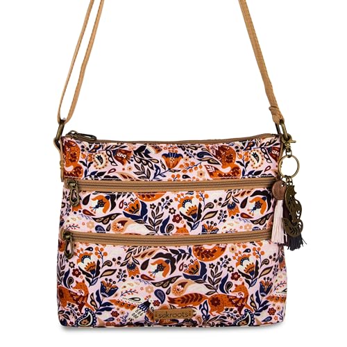 Image of The Sak Basic Crossbody Purse - Cross Body Handbag For Everyday & Travel - Zipper Closure & Adjustable Strap