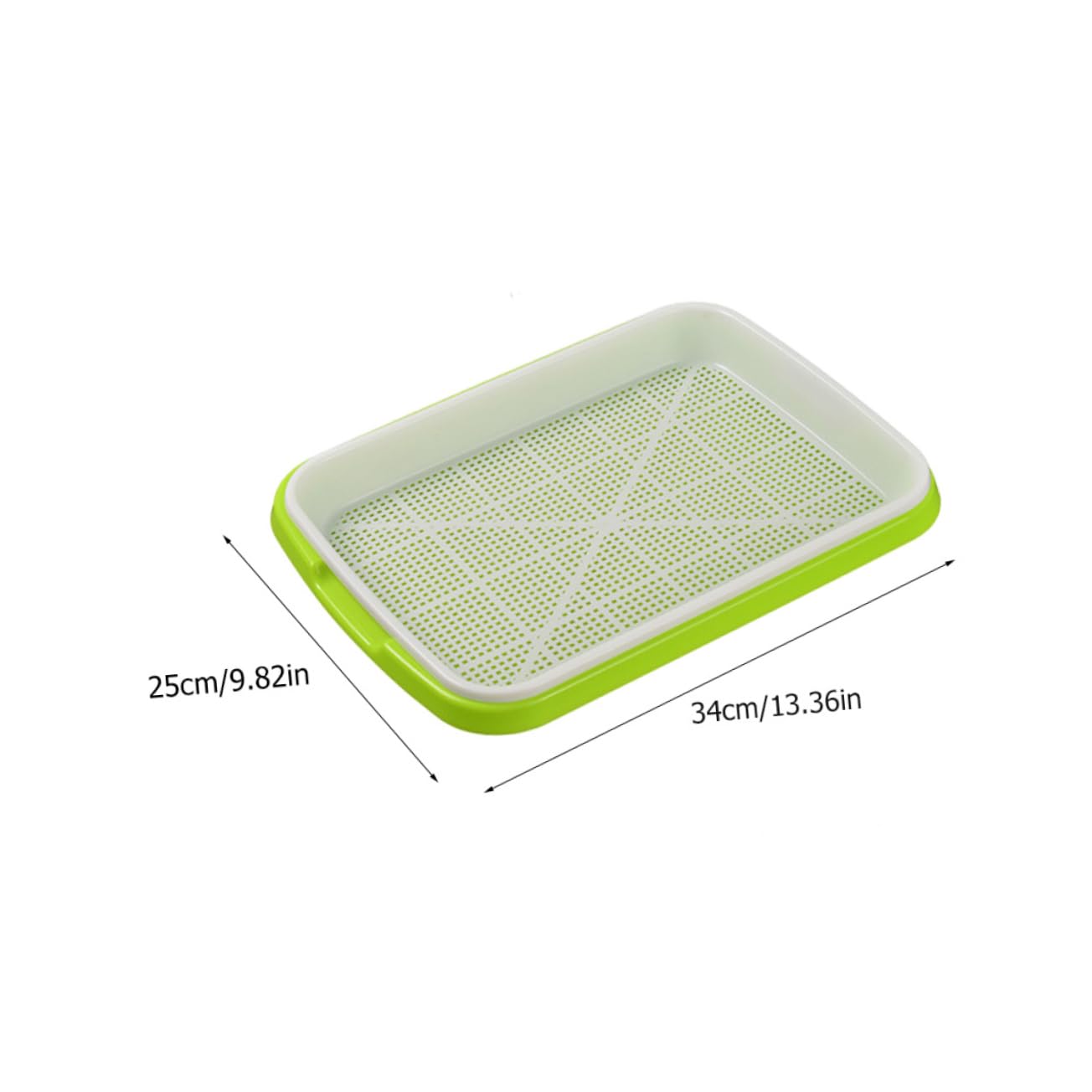 BESPORTBLE 5 Pièces Plateau de Germination Hydroponique Plateaux de Culture Sol Plateau de Germination Pratique