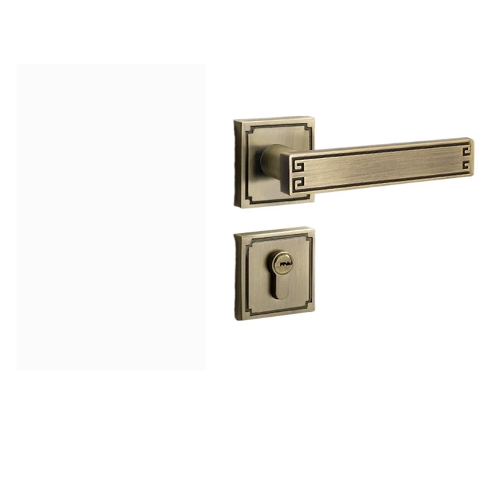 Aepqbgqj One Color Chinese Style Magnetic Silent Mechanical Split Lock Bedroom