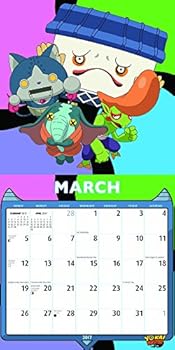 Calendar Yo-Kai Watch 2017 Calendar Book