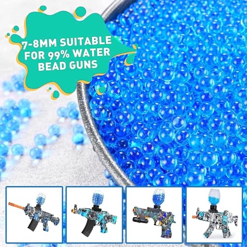 PEBBLE HUG Ammo Refill for Gel Blaster G-u-n, Ensuring Accurate Shots & Long-lasting Performance, Ideal for Both Indoor & Outdoor Play, Realistic Shooting Action, Random Colour, - Image 7
