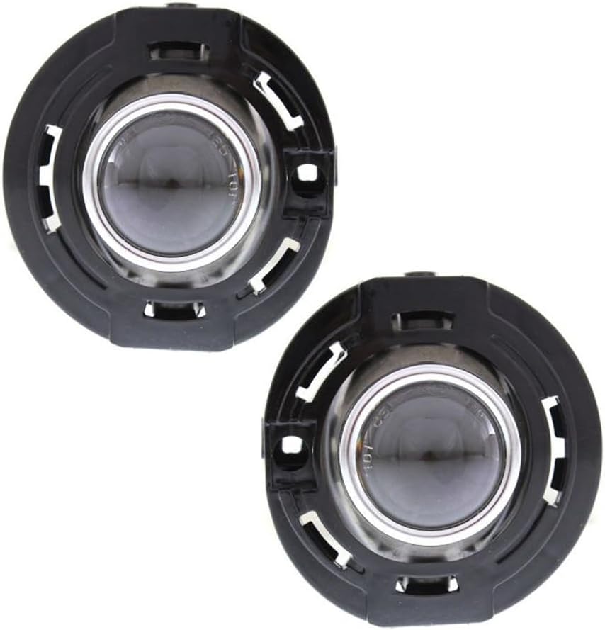 KarParts360 For Dodge Durango 2014 15 16 17 2018 Fog Light Assembly Driver And Passenger Side | Pair | Front | With Bulbs | Replacement For 5182021AB-PFM