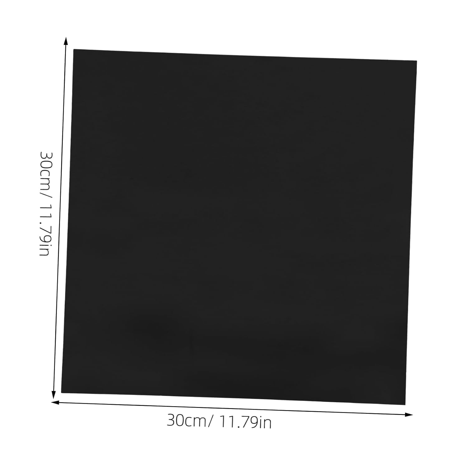 SOLUSTRE Black Acrylic Sheet for Crafting Thick Mirror Finish DIY Projects Picture Frames Home Decor and Art Creations