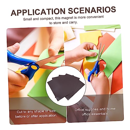 Patches Magnétiques Rectangulaires Durables pour Support de Notes - 4