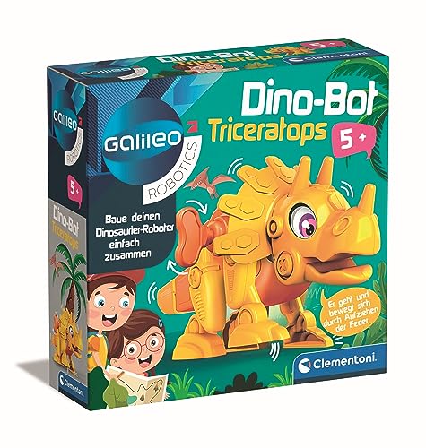 Clementoni Galileo Robotics DinoBot Triceratops - Dinosaurier...