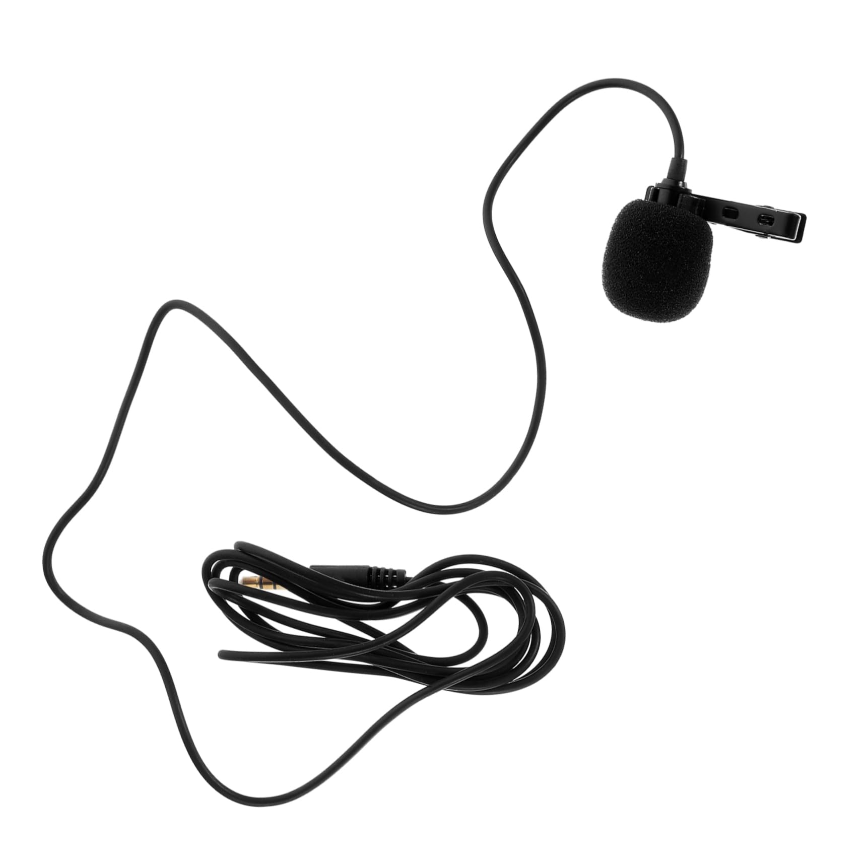 SUPVOX Computer Microphone Phone Condenser Mic Set Omnidirectional Lapel Mic for Remote Teaching 1.5m Cable