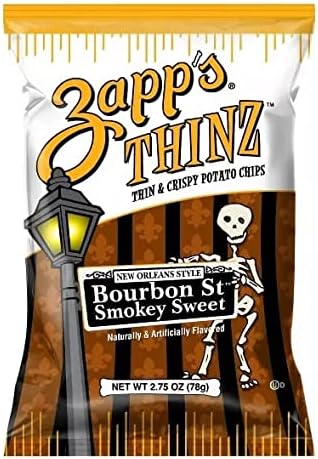 Zapp's Thinz Thin & Crispy Potato Chips Bourbon St. Smokey Sweet (2/2.5oz.)