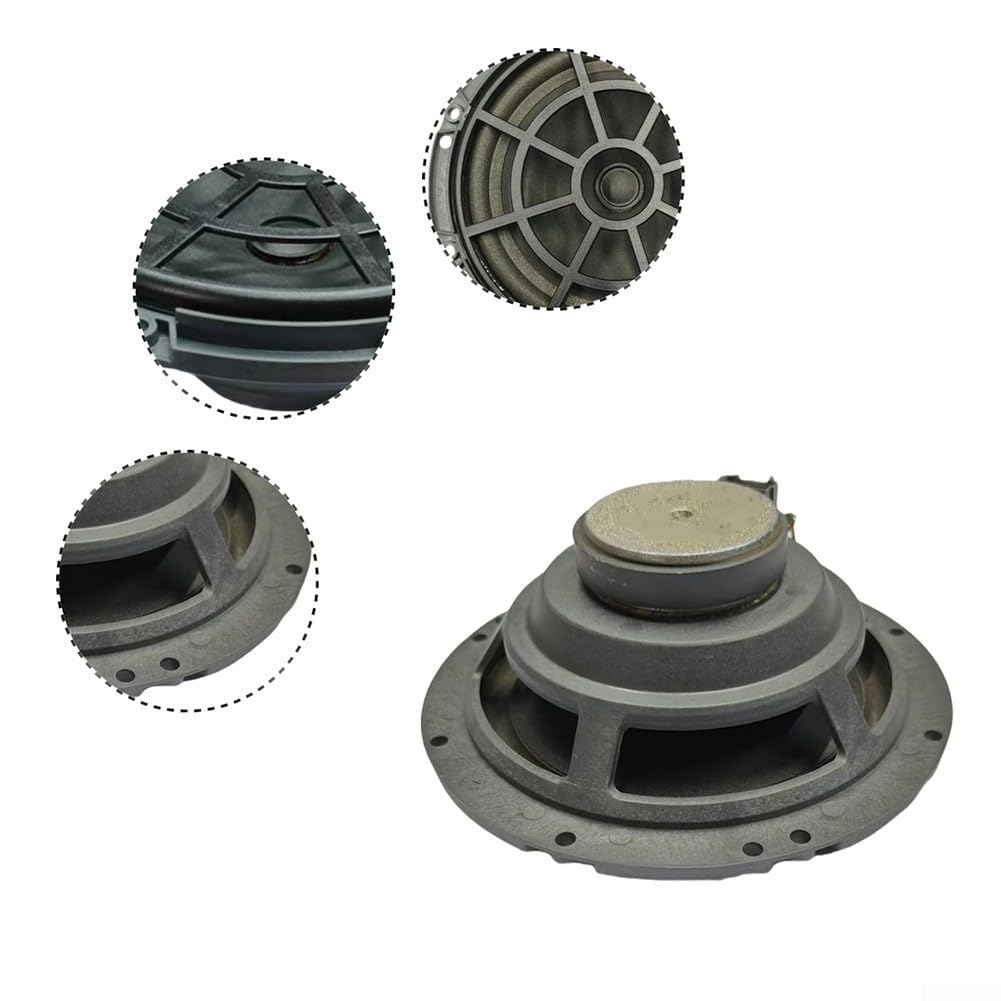 Oniissy Haut-parleur audio pour porte avant, système de son pour voiture, compatible avec C2 C3 206 307 308 408 3008 407 ABS noir pièce de rechange 9807145580