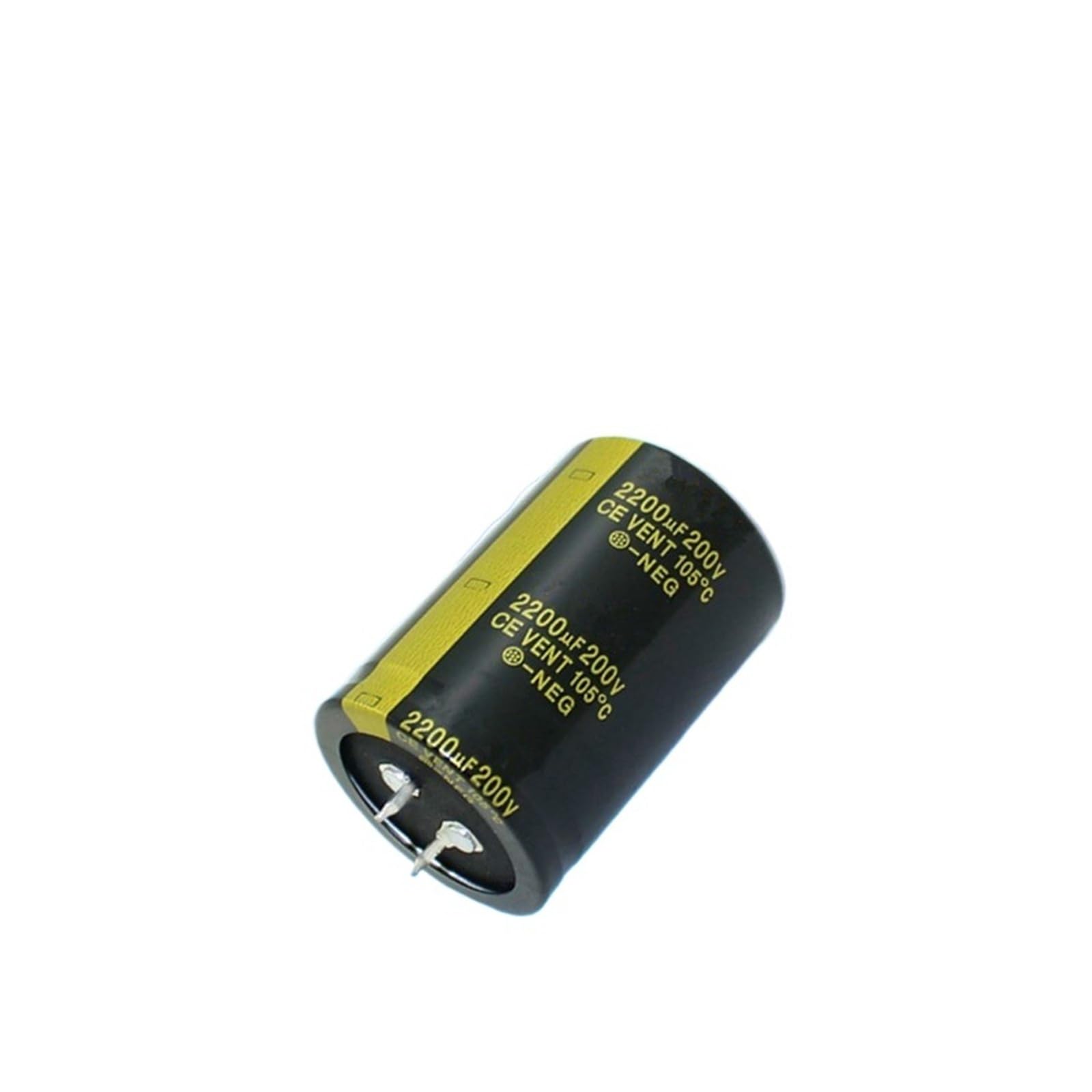 Lot de 2 à 5 condensateurs électrolytiques en aluminium haute fréquence basse impédance 30 x 70 mm 200 V 2200 UF 35 x 50 30 x 70 mm