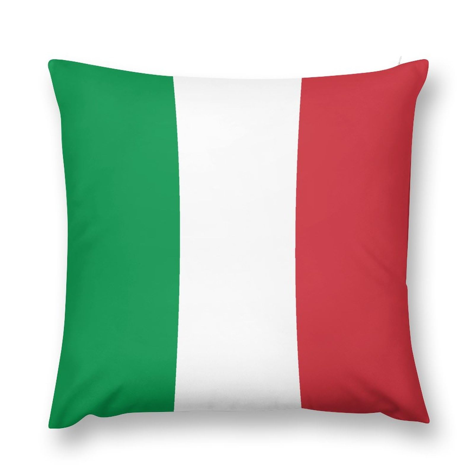 Czzyh Italian Flag Cushion Cover 30Cm X 30Cm, Pillow Case For Living Room, Sofa, Bedroom