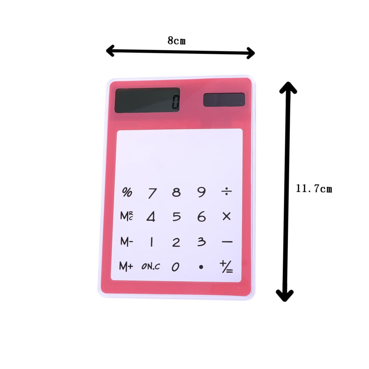 Lot De 3 Mini Calculatrices De Bureau – Petites Calculettes Électroniques Pratiques Et Colorées, Idéales Pour École, Bureau Ou Voyage