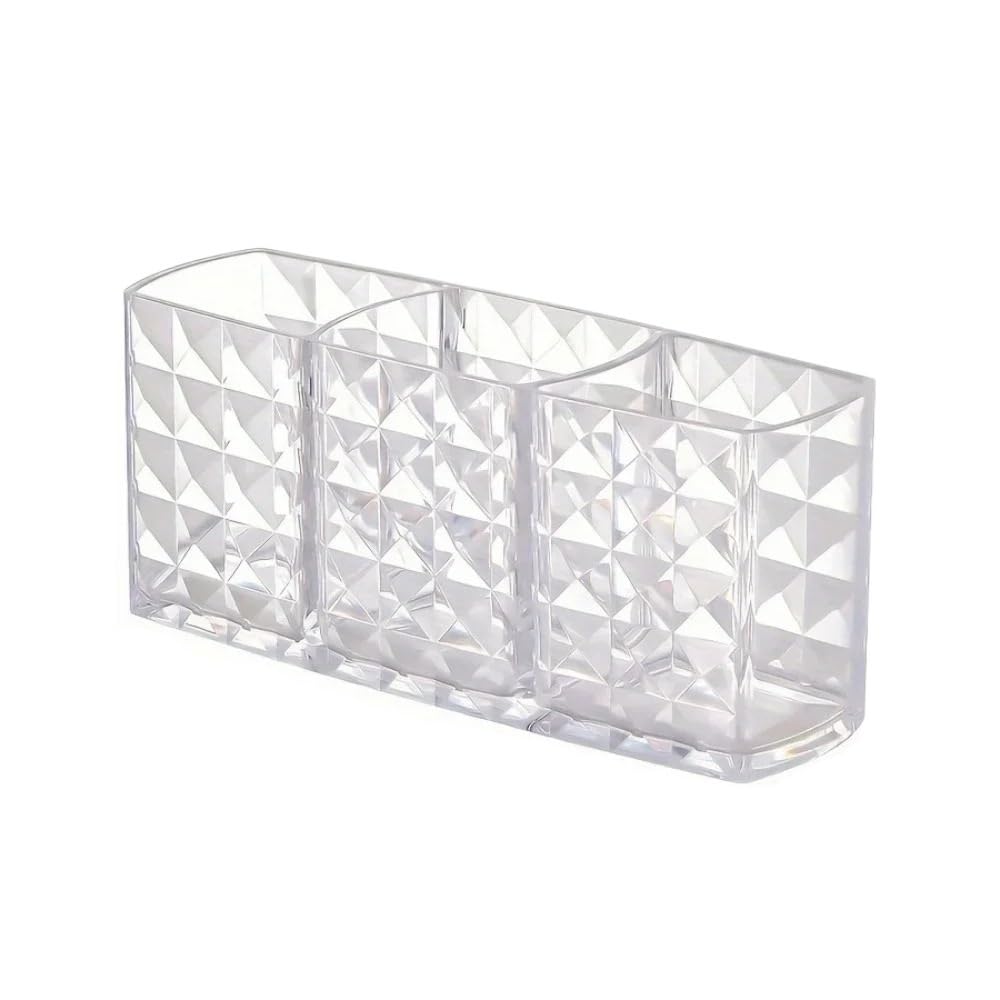 SkyjOy Makeup Organiser 2PCS Makeup Brush Holder Desk Cosmetic Organisers Storage Rangement Maquillage