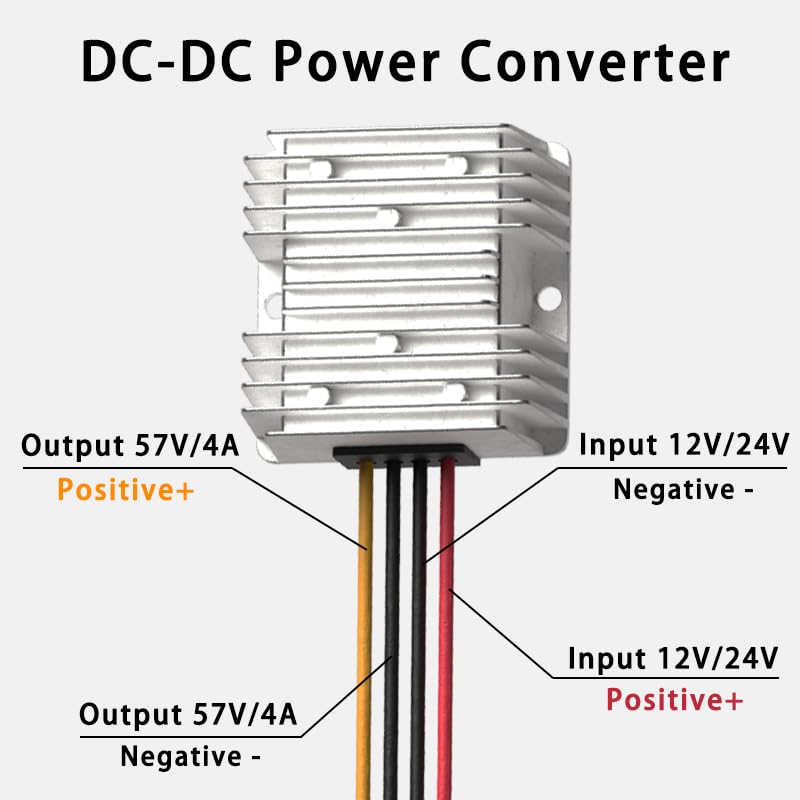 Starlink 12v Conversion kit gen 3,DC12V(11V-26V) Step Up to 57V 5A Starlink Gen 3 Router Converter,Step Up Power Adapter,Starlink Gen 3 12V/24V RV Power Converter4