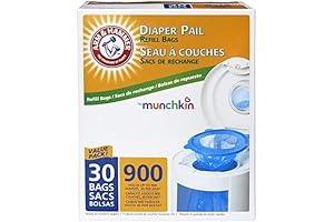 Arm & Hammer Diaper Pail Snap, Seal, and Toss Refill Bags