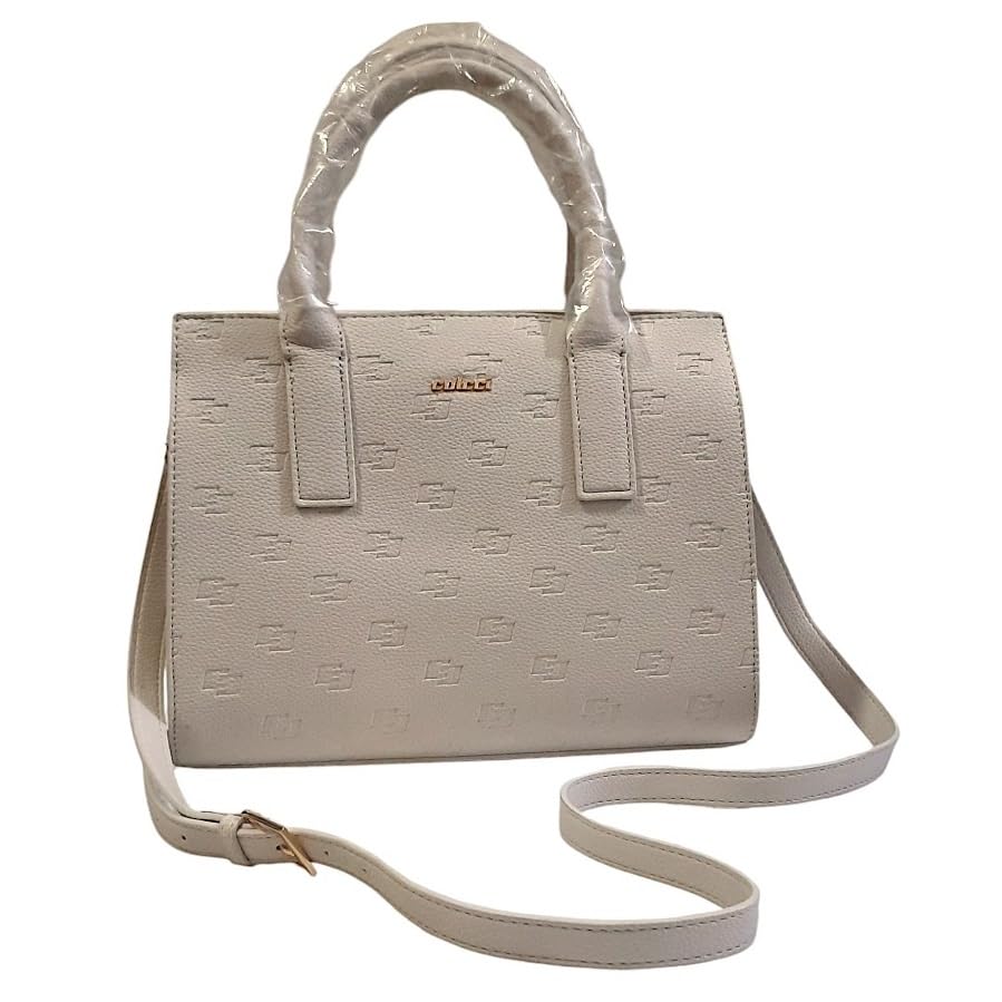 Bolsa Feminina Colcci Tote Logo Gravado (Off White)