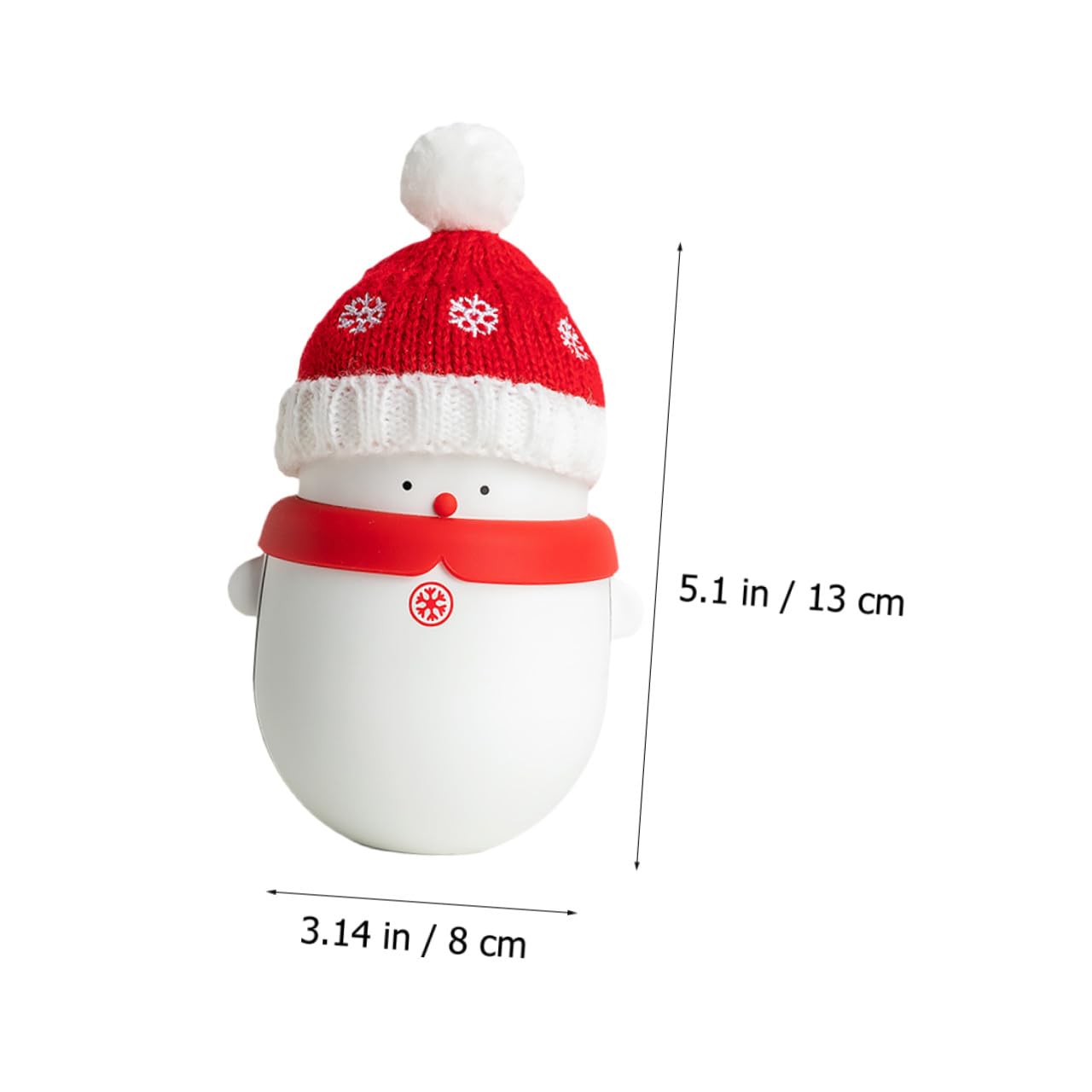 BESPORTBLE 1pezzi Scaldamani Power Bank USB Tascabile Scaldamani di Natale Multifunzione Ricaricabile Portatile per Riscaldare le Mani in Inverno