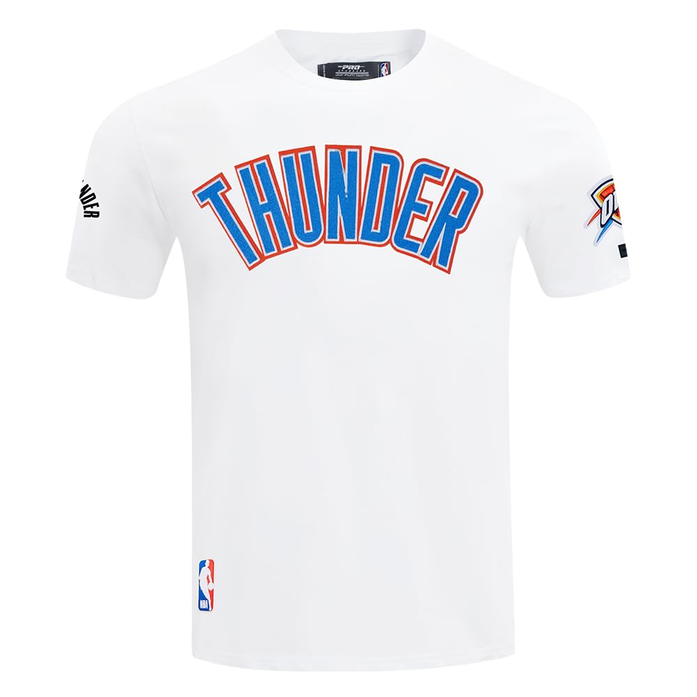 Pro Standard NBA Mens Mens NBA Oklahoma City Thunder Classic Player Cotton Short Sleeve Tee