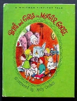 Hardcover Boys and Girls in Mother Goose Book