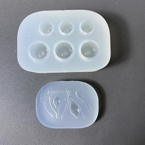 Moldes de silicona para resina epoxi y fabricación de joyas hechas a mano 6