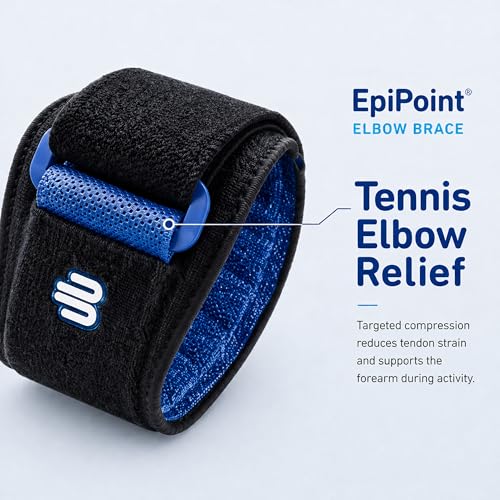 EpiPoint Bauerfeind noir : le bracelet de coude à compression réglable - 4