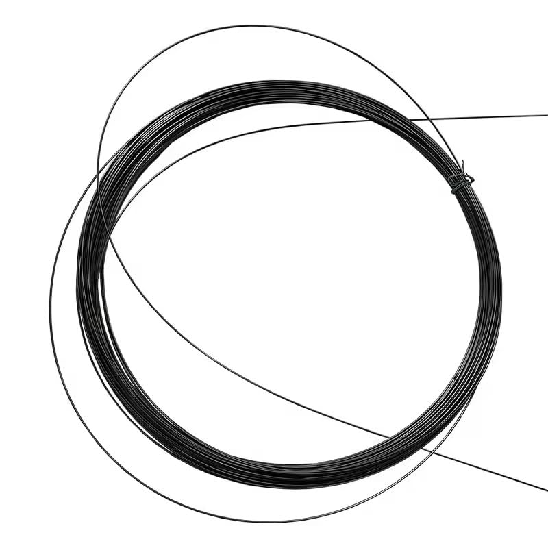 Superelastisches Nitinol-Formgedächtnislegierung, Nickel-Titan, gerader Draht, hyperelastisches Filament, Schwarz, 0,05 mm - 5 mm (0,6 mm x 10 m)