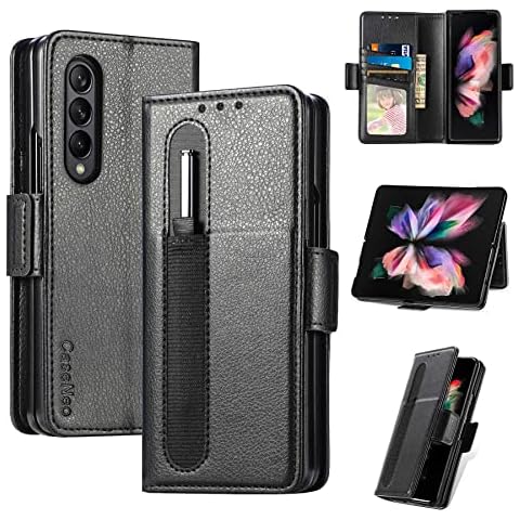 ZCDAYE Samsung Galaxy Z Fold 4 Case with Card Slot Cover