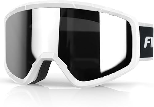 findway OTG - Gafas de esquí, gafas de nieve y snowboard para hombres, mujeres y jóvenes mejoradas aptas para todos los cascos, antiniebla,