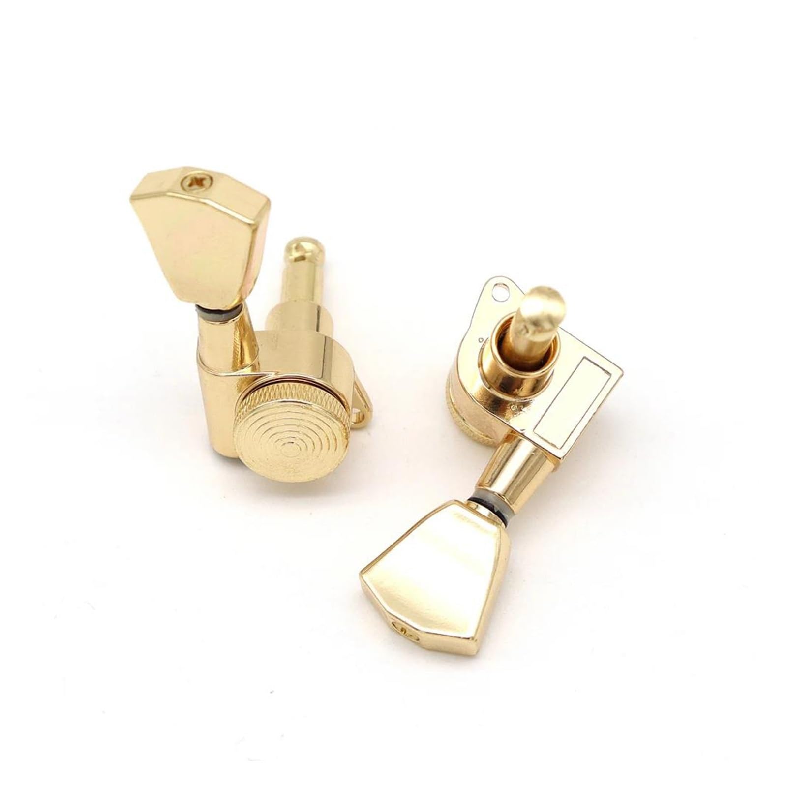 1 Set Di Piroli Per Chitarra Con Corde Di Bloccaggio Placcate Oro 3R3L Adatte A Chitarristi Principianti Piroli Per Accordatura Della Chitarra