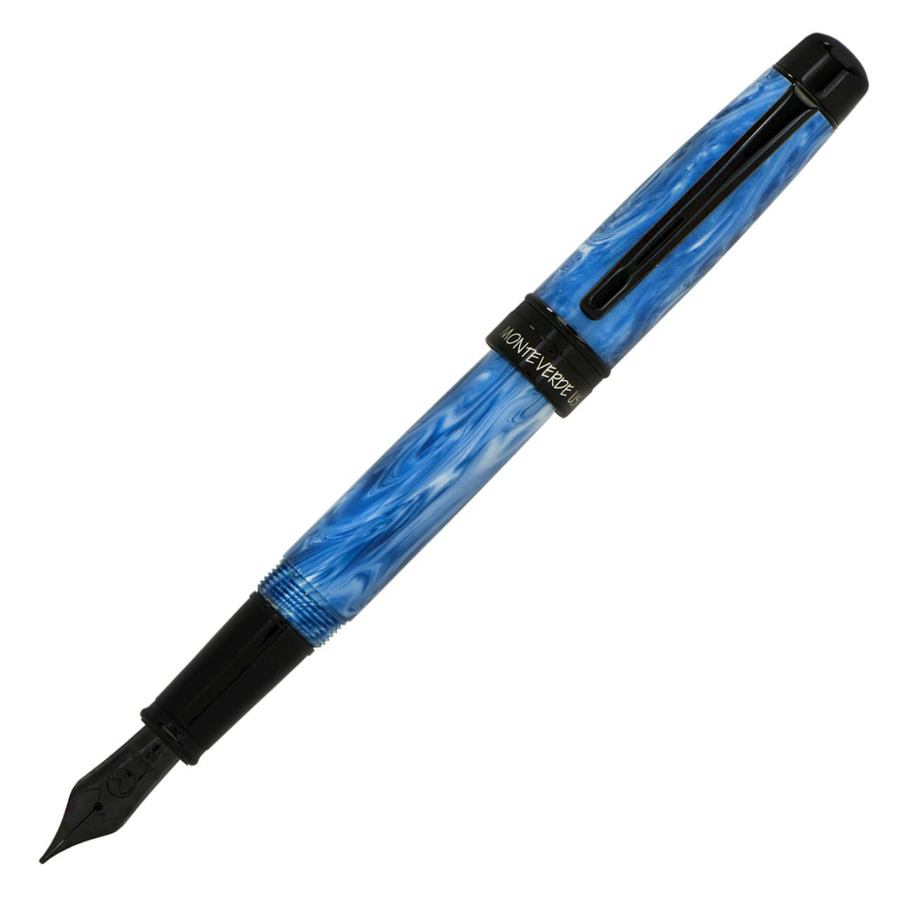 MONTEVERDE Prima (Special Marble Orange - Pen Fountain Piston Prima Monteverde ボールペン 筆記具