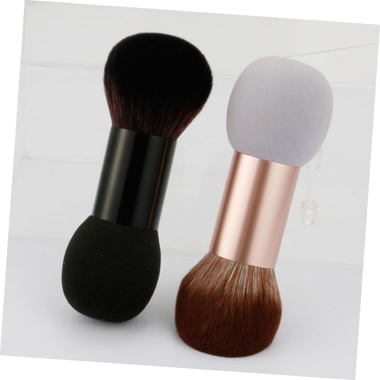 Didiseaon Double-head Makeup Brush Set Large Powder Brush Professional Beauty Tool