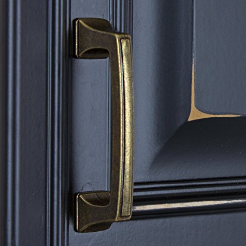 Tiradores de armario de 3 pulgadas CC en pack de 25 pomos estilo deco base 5