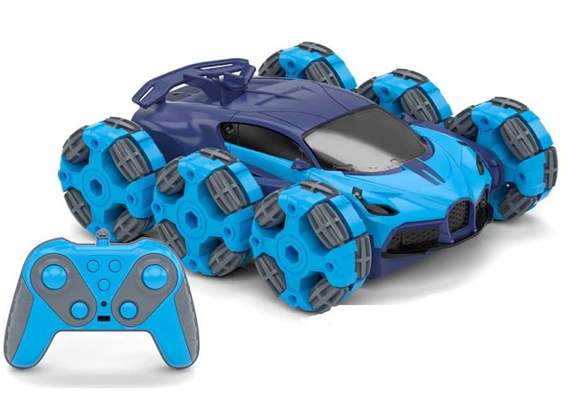 NIJEK STORE 6 Wheel Rock Crawler Remote Control Car High Speed Monster Truck Rechargeable 2.4GHZ 4WD RC Toys for 5 Years Old Kids Boys (Multicolor)