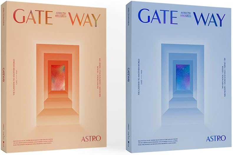 Fantagio Astro - Gateway [Another World+TIME Traveler ver. Set] (7th Mini Album) Album+Folded Poster+Extra Photocards Set