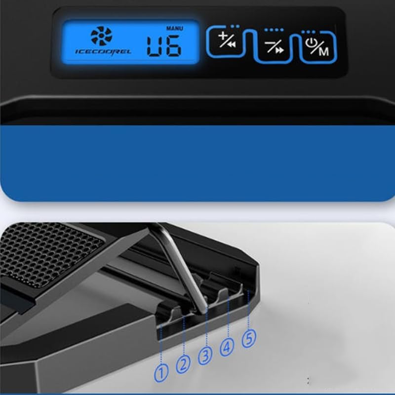 Metal Mesh High Power Fan for Cooling Laptops Computer Coolers