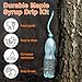 6 Set Maple Syrup Tapping Kit Tree Taps with 2ft Tubing Syrup Sugaring Starter Taps for Pure Maple & Birch Syrup Collection