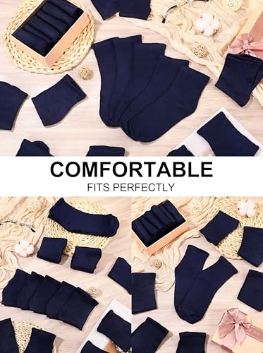 Image of Tarpop 100 Pairs Bulk Mens Socks Moisture Wicking Casual Sports Ankle Socks for Homeless Unisex Adult Men Women