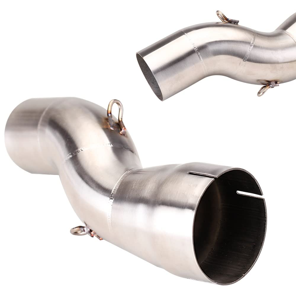 Motocicleta Tubo Escape Para BMW para R1200GS para Adventure para R1200GSA 2014-2019 R1200 R 1200 para GS para ADV tubo enlace medio escape Slip-on Silenciador Escape Moto