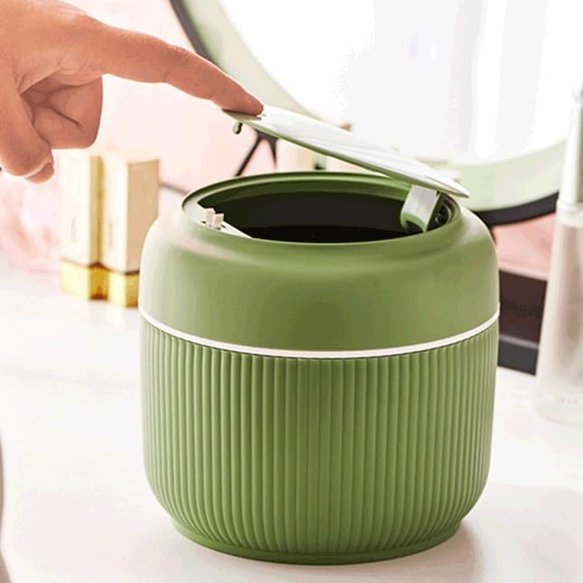 Cubo de basura para el hogar pequeño ideal para mesita de noche 5